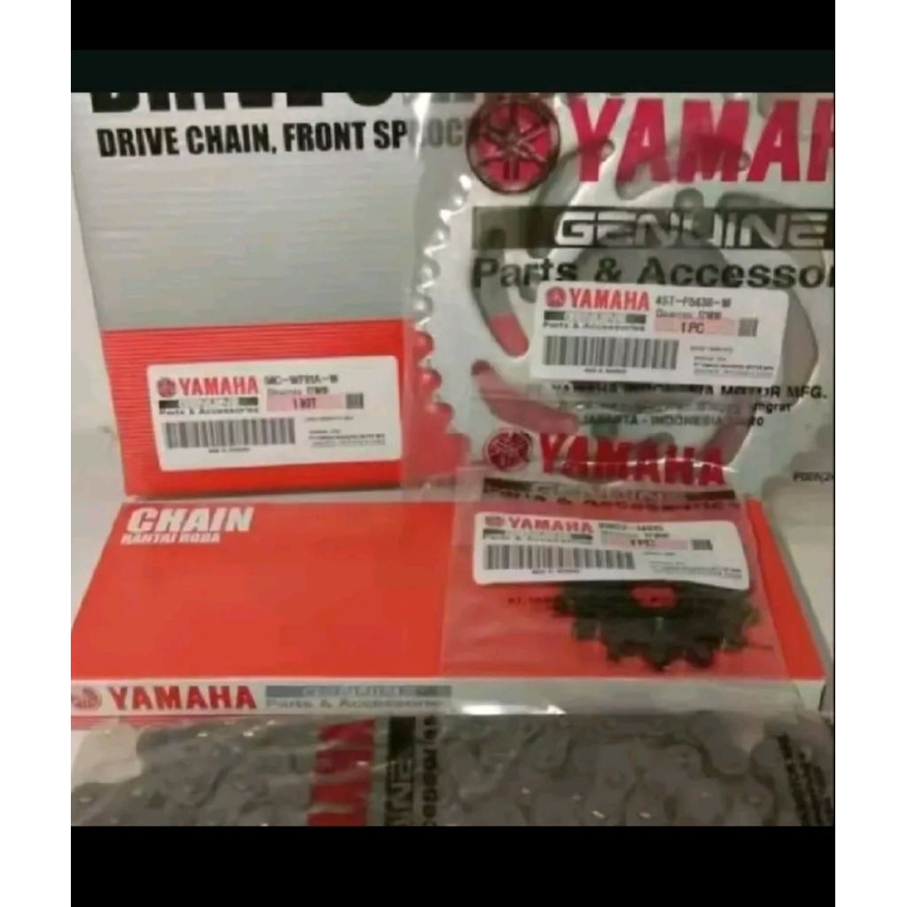 Gear set / gir set jupiter MX 135 new , mx new