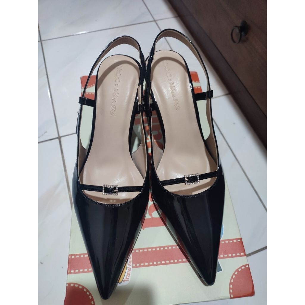 Preloved Bien x Valerie Pola - Paris Buckle Heels 7cm || Bien Bali