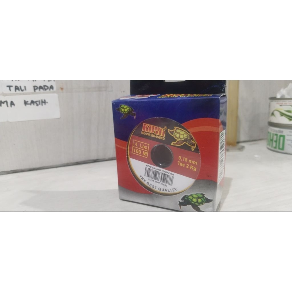 senar pancing KUYA, ready no 0.18, 0.20, 0.22, 0.25