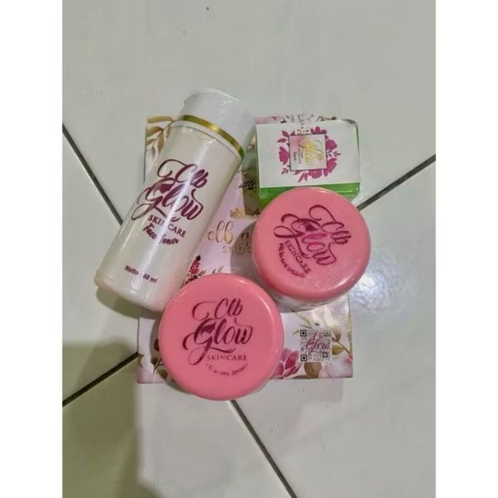 CLB GLOW ORIGINAL 1 PAKET+CREAM