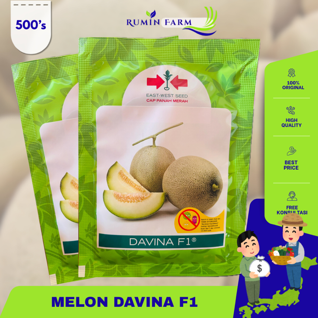 Benih Melon Davina F1 Cap Panah Merah
