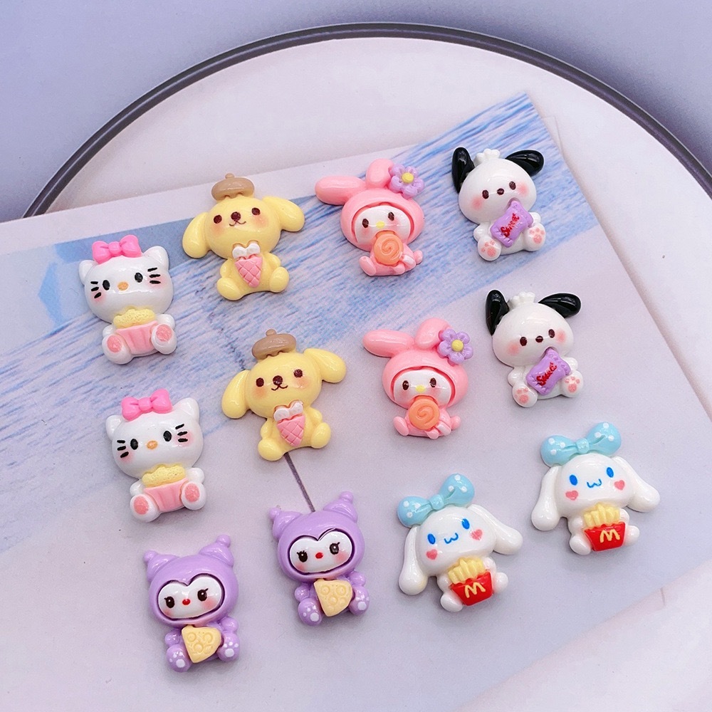 Pin Charm Aksesoris Hiasan Sandal Baim Pin Kancing Sendal Kodok Bahan Pvc