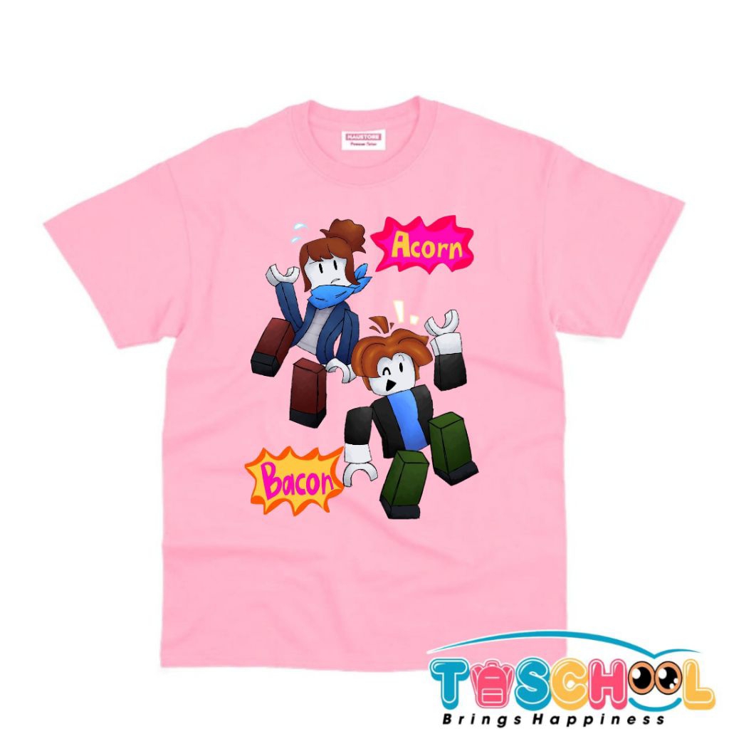 BAJU ANAK KAOS ANAK BACON ACORN ROBLOX