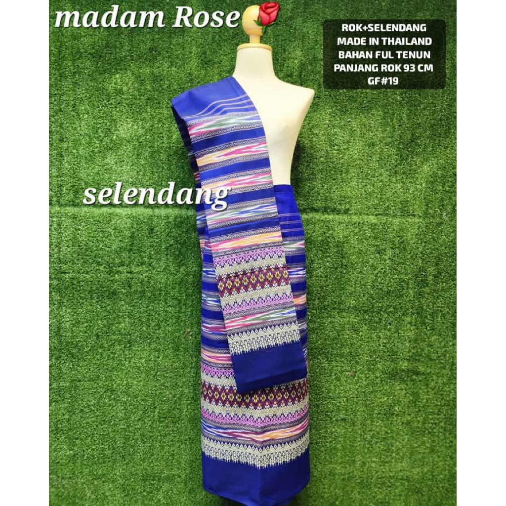 MADAM ROSE ROK + SELENDANG IMPORT BANGKOK