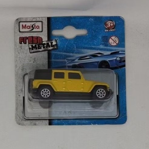 Maisto Jeep Wrangler Warna Kuning