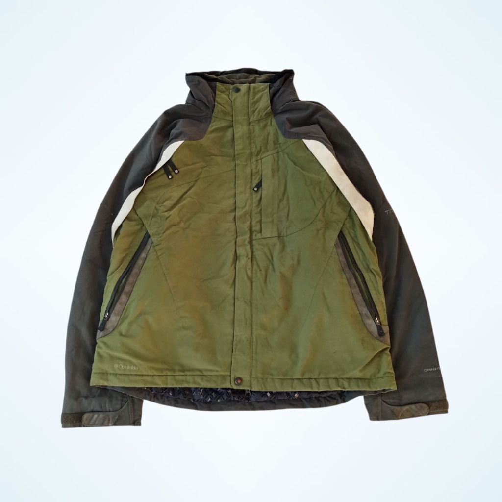 JAKET OUTDOOR COLUMBIA TITANIUM BREATHABLE 2XL