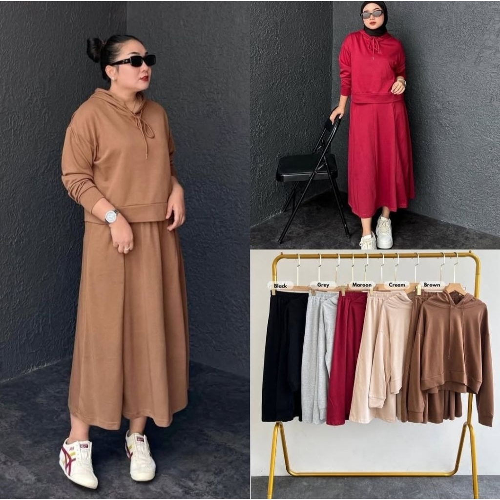 ONESET ROK EGI | SETELAN ROK  BAJU DEWASA