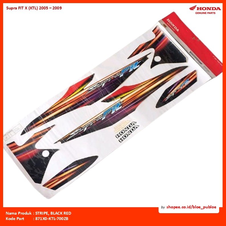 STRIPE, BLACK RED/871X0KTL700ZB