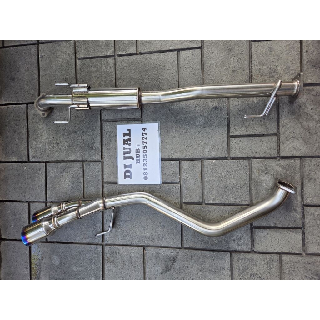 knalpor muffler hks original innova reborn diesel dan fortuner vrz diesel