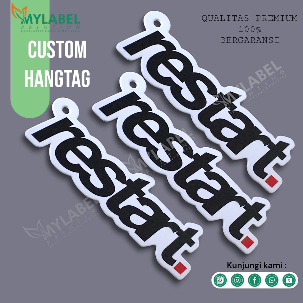 Free design hang tag tebal, label hang tag, hang tag aksesoris,label distro, label tag premium