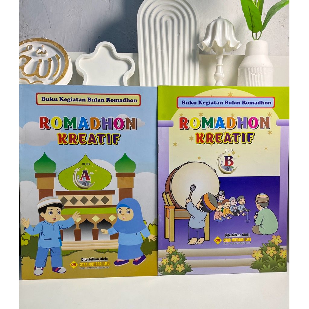 Buku Anak TK&PAUD, Buku Kegiatan Bulan Romadhon “Romadhon Kreatif” TK A dan TK B