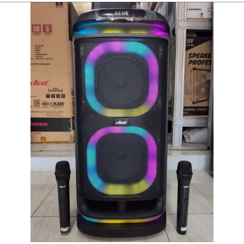 speaker dat DT 2128 /speaker bluetooth dat 8 inch double