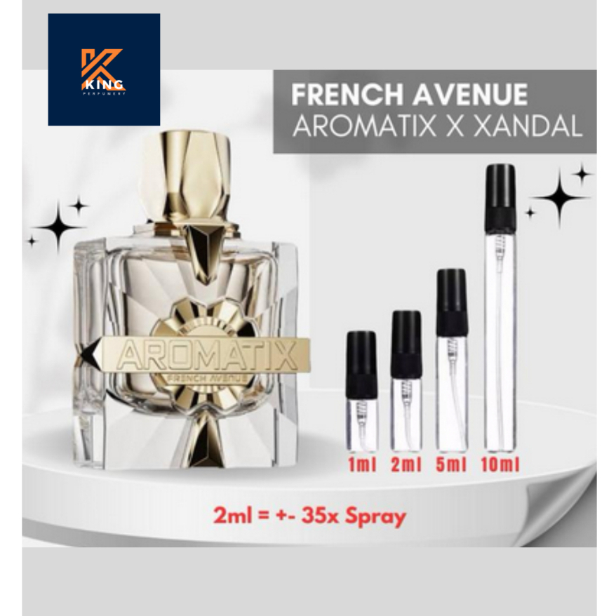 Decant Parfum French Avenue Aromatix X Xandal Extrait De Parfum for Unisex