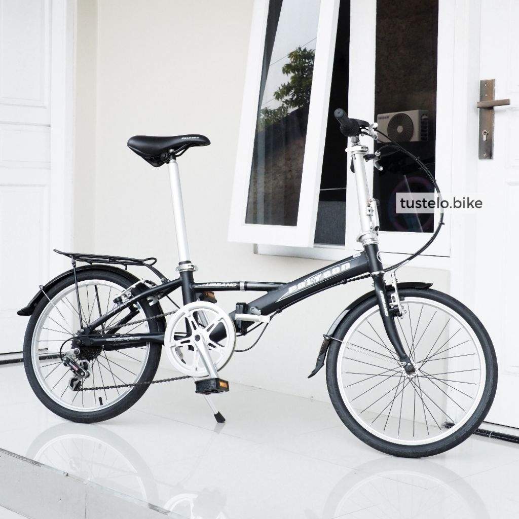 Classic Folding Bike Polygon Urbano 3.0 DLT Dahon Technology Sepeda Lipat Vintage