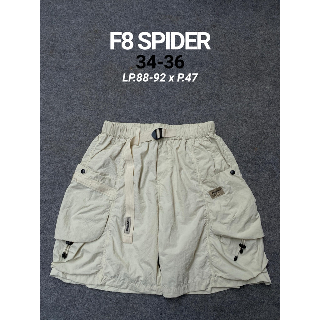 CELANA PENDEK MULTIPOCKET F8 SPIDER