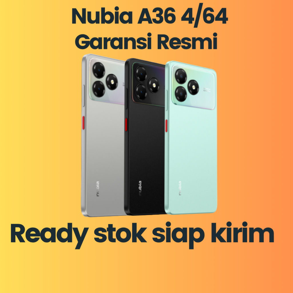 Nubia A36 4/64 Garansi Resmi