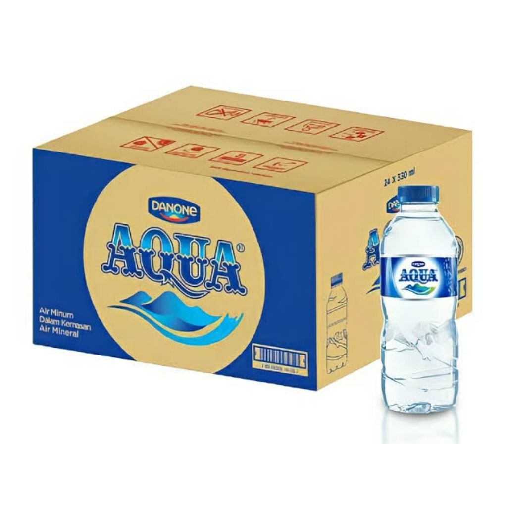 aqua botol kecil uk. 330 ml