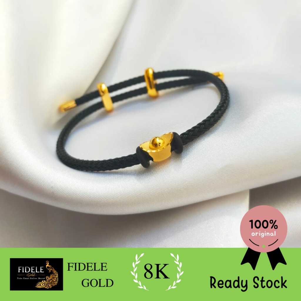 Gelang tali charm mainan fulus uang gelang charm uang 375 8k