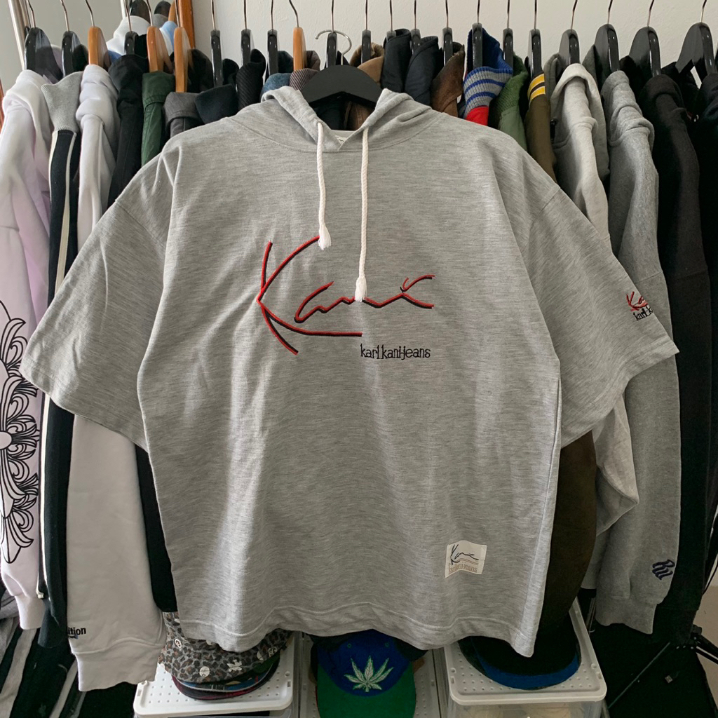 Vintage karl kani short sleeve hoodie