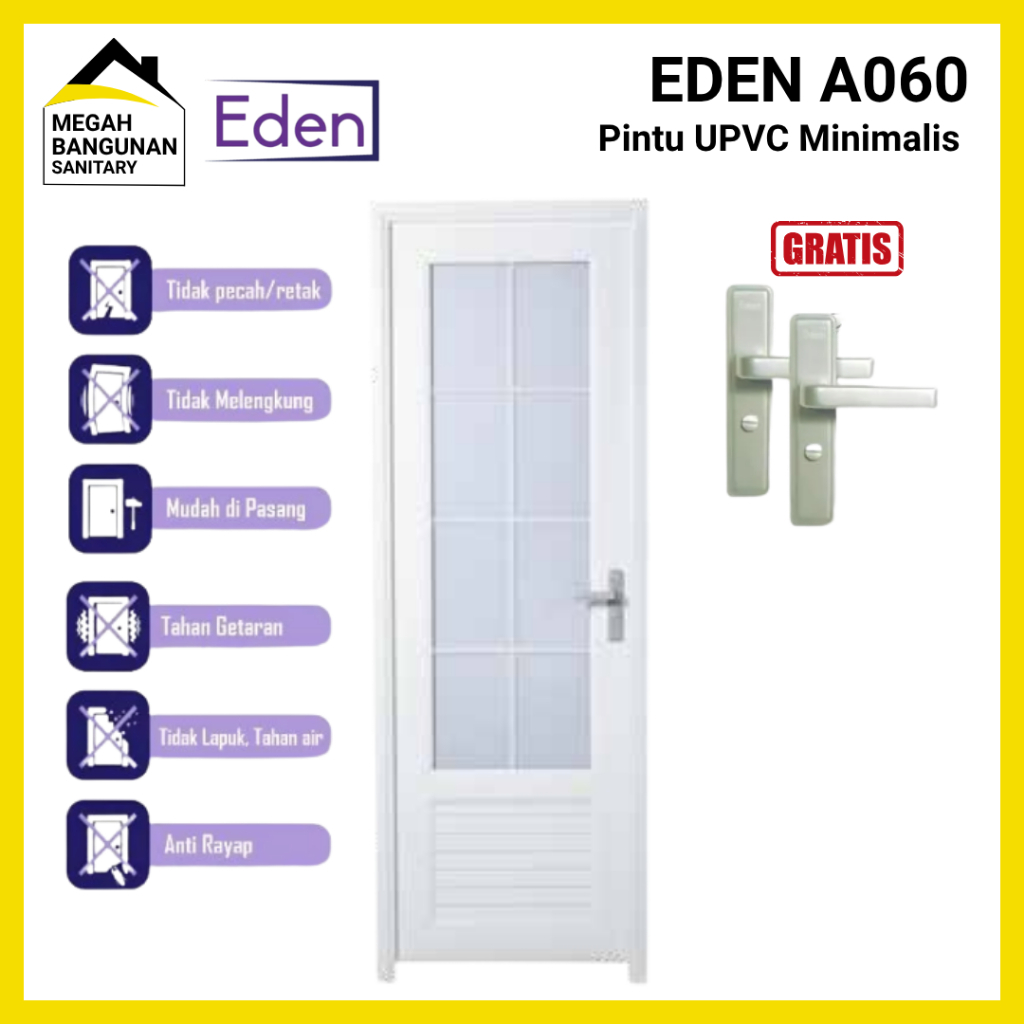 Eden Pintu Kamar Mandi