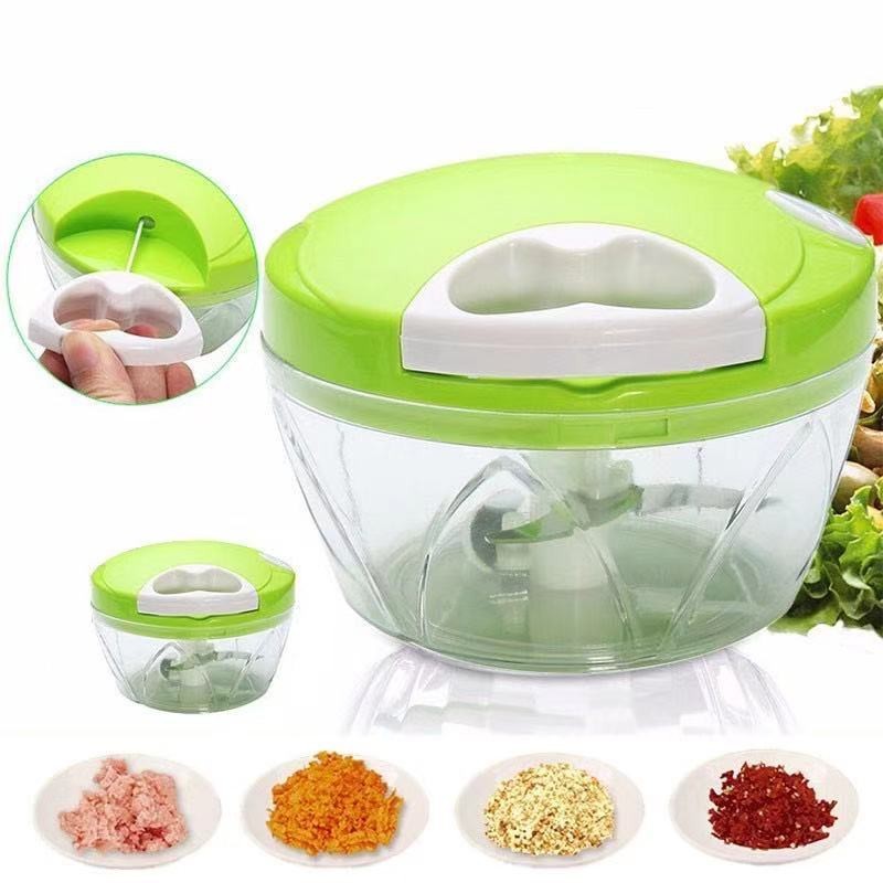 BESTPROMO (GAS) Mini Speedy Chopper - Blender Tarik Manual / Pemotong Pencacah Serbaguna Sayur Buah