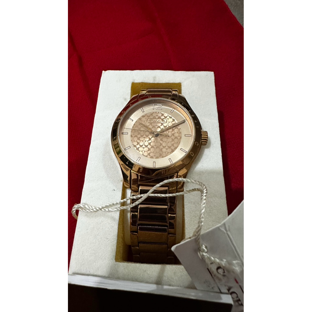 preloved jam tangan coach wanita watch