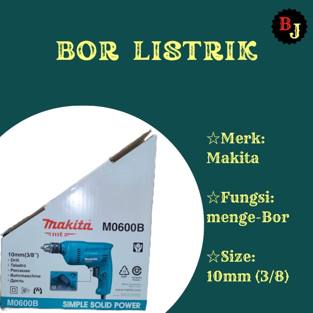 BOR LISTRIK MAKITA 10mm