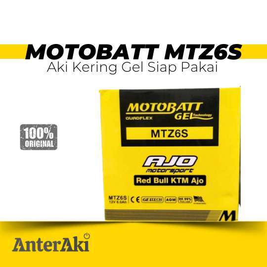 Aki Motor CB 150R MOTOBATT MTZ6S (6Ah)