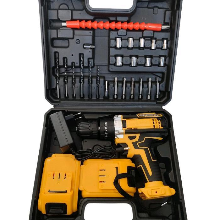 Mesin Bor Impact Cordless 48v. Mesin Cordless Impact Drill.