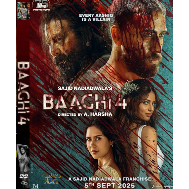 kaset film DVD Box Office India  : Baaghi 4 (2025)