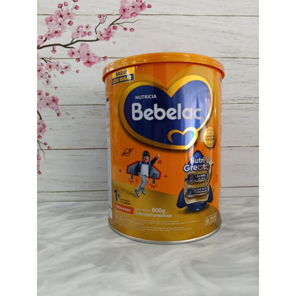 Susu Bebelac 1+ Madu 800gr – Susu Pertumbuhan Anak Usia 1–3 Tahun