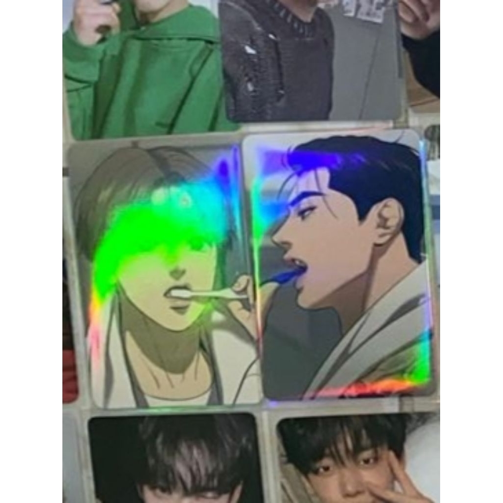 photocard official jinx lenzhin Jaekyung kimdan