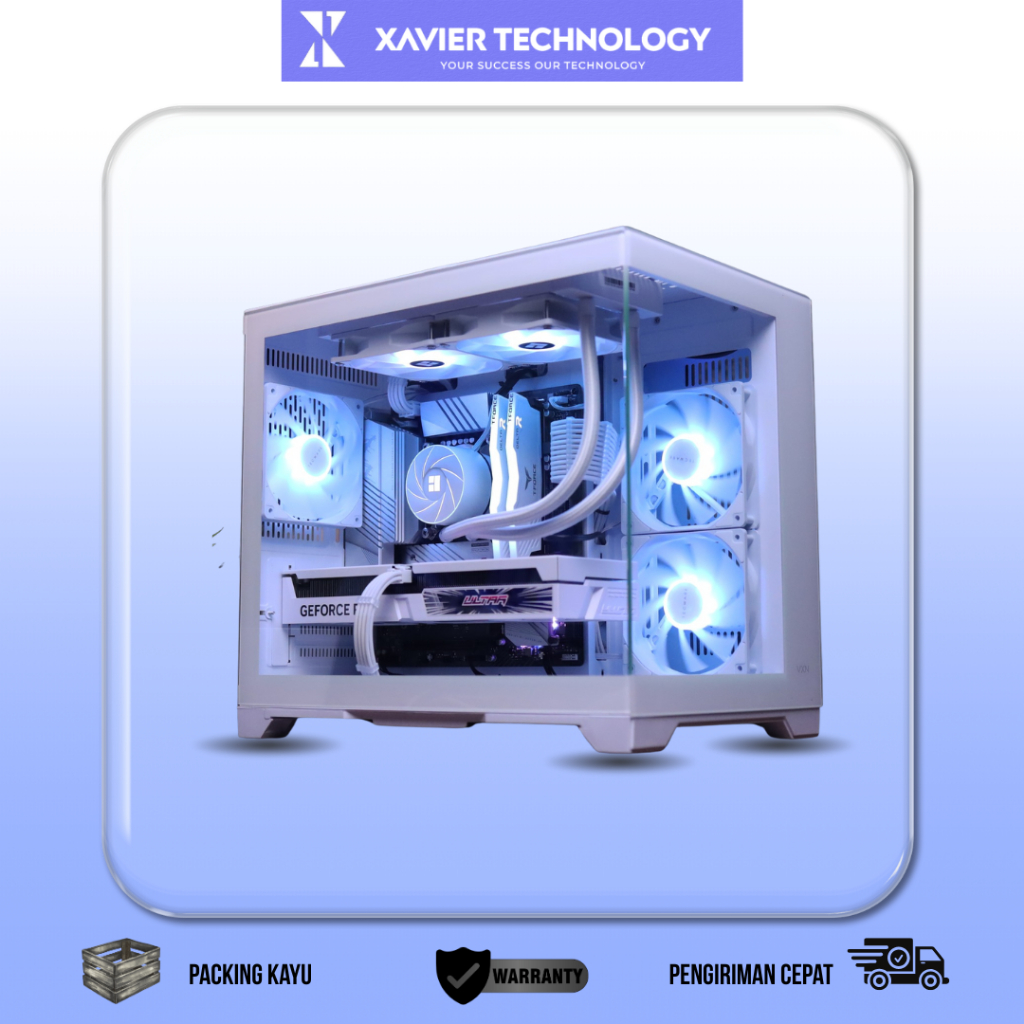 PC Gaming Ryzen 5 7500f With RTX 5060 8GB SIAP PAKAI