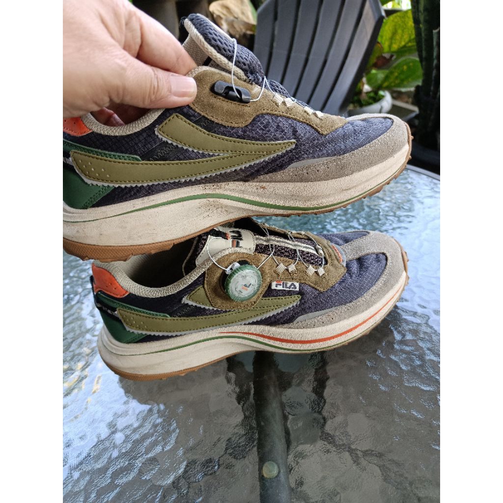 Sepatu FILA BOA Driven TR Dial size 41 insole 260 koleksi pribadi