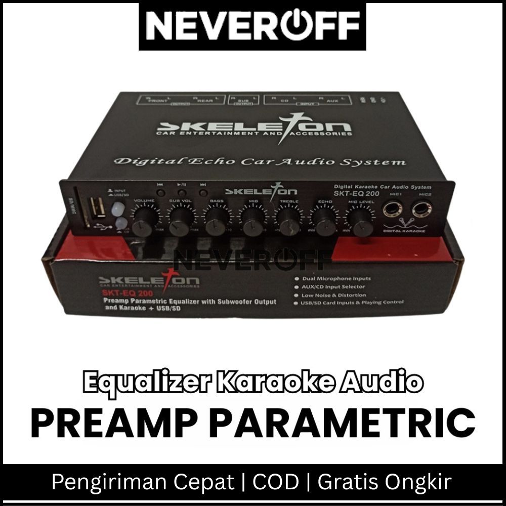 Preamp Parametric Equalizer Karaoke Audio Sound