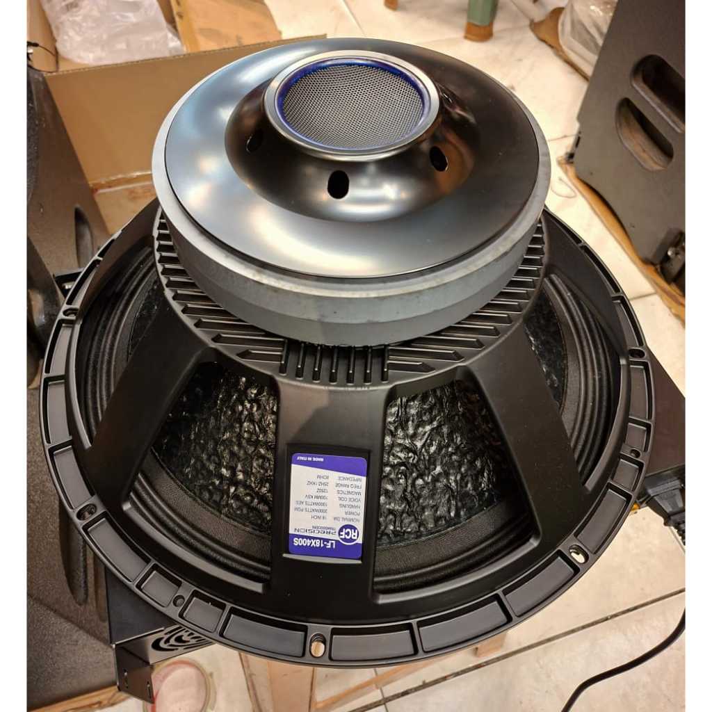 Speaker Komponen RCF 18 X 400 S / 18X 400S / 18X400 S / 18X400S - 18 inch - Double Magnet - R