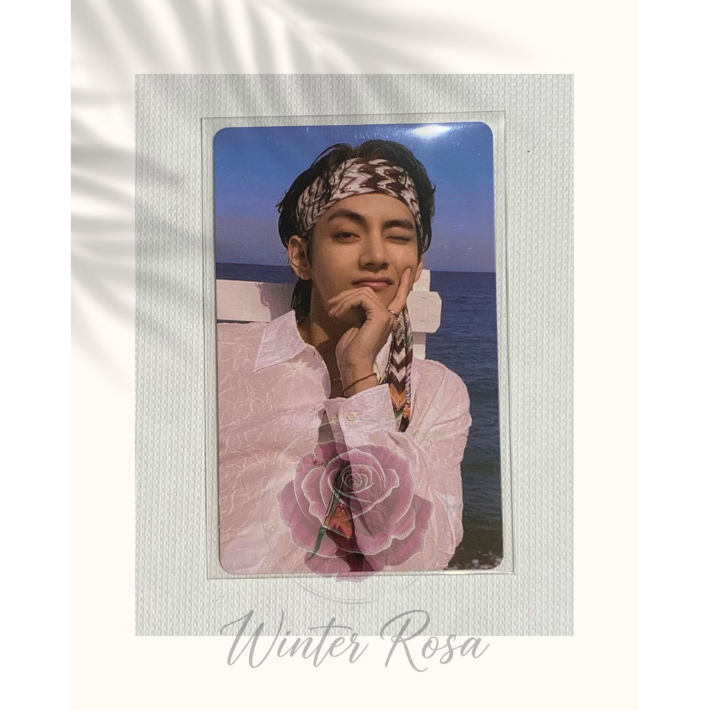 Pc photocard BTS Butter Peaches V Taehyung