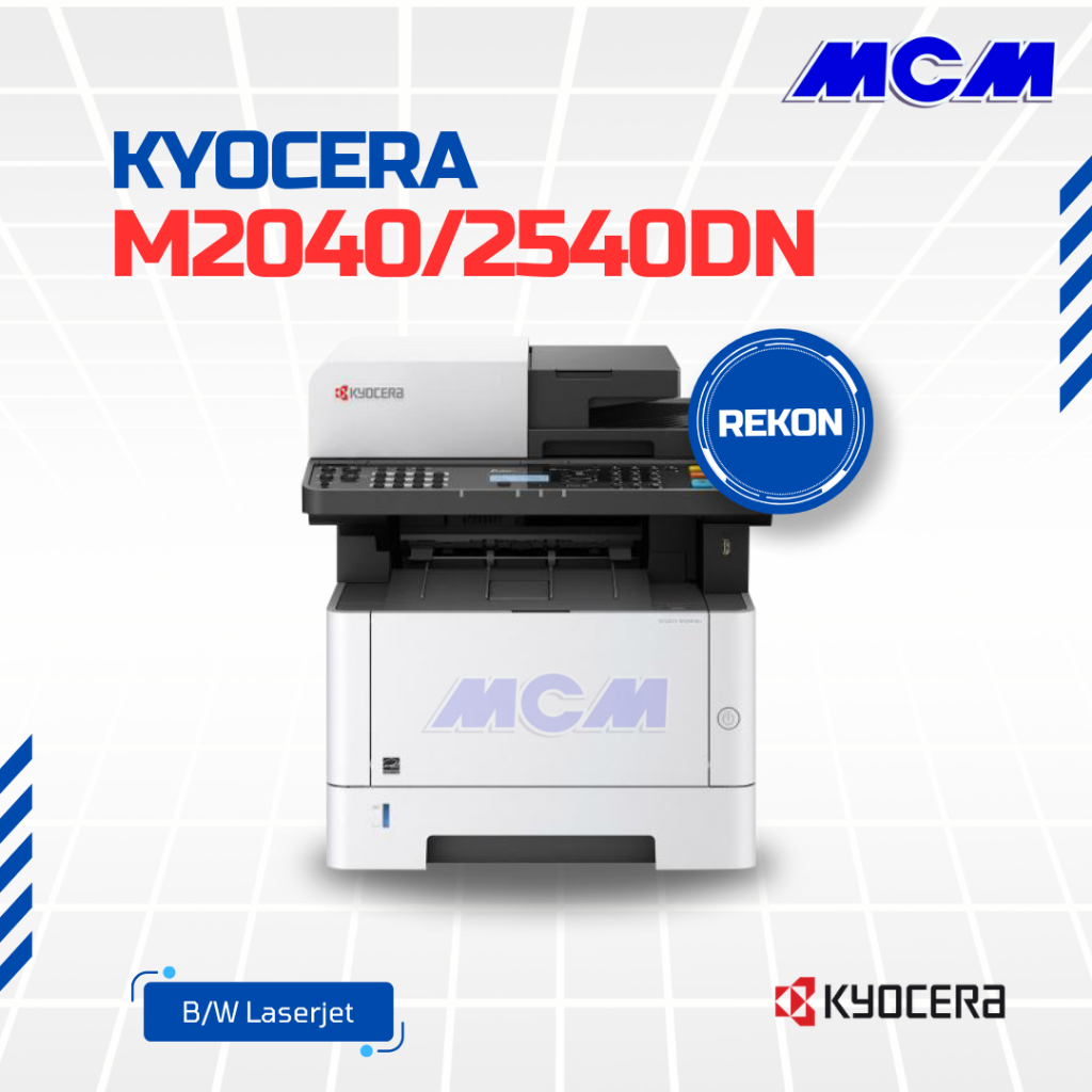 MESIN KYOCERA M2040DN M2540DN REKONDISI KYOCERA ECOSYS M 2040 DN M 2540 DN PRINTER HITAM PUTIH