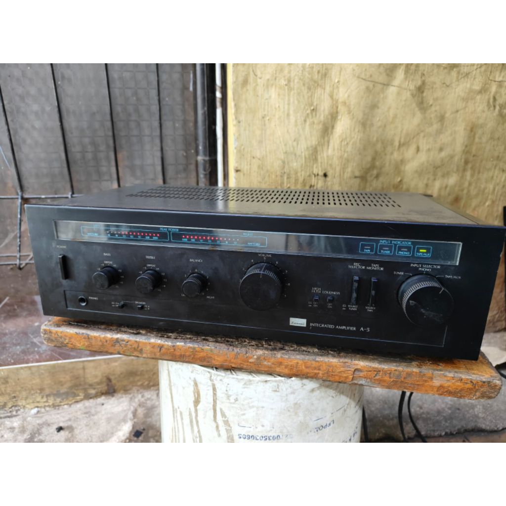 amplifier integrated sansui A5