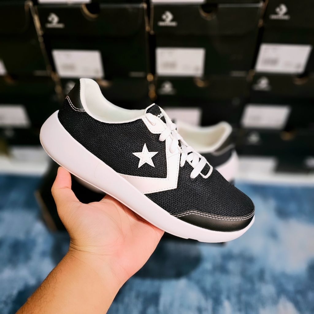 Converse Day One Trainer OX Black White RESMI (MAP)