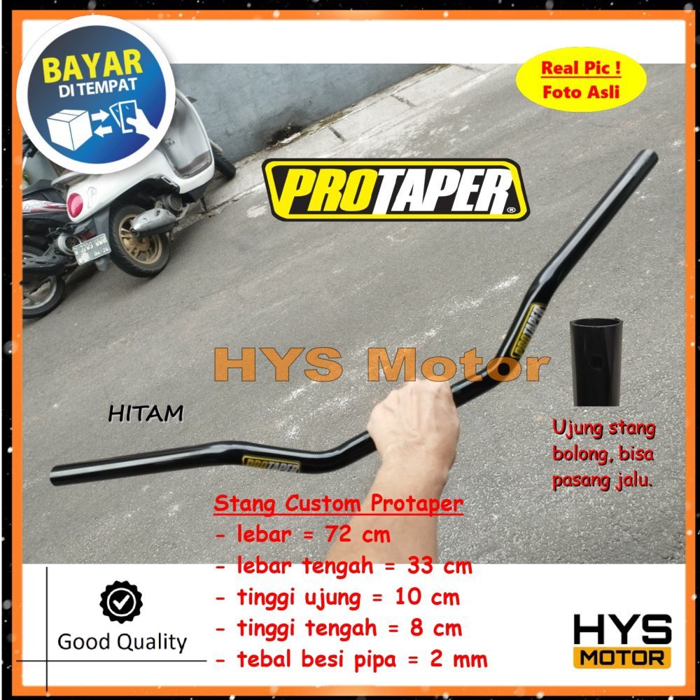 HYS Stang Stir Motor Custom Fatbar PROTAPER Setang Setir Variasi Universal Ninja Beat Street Vixion 