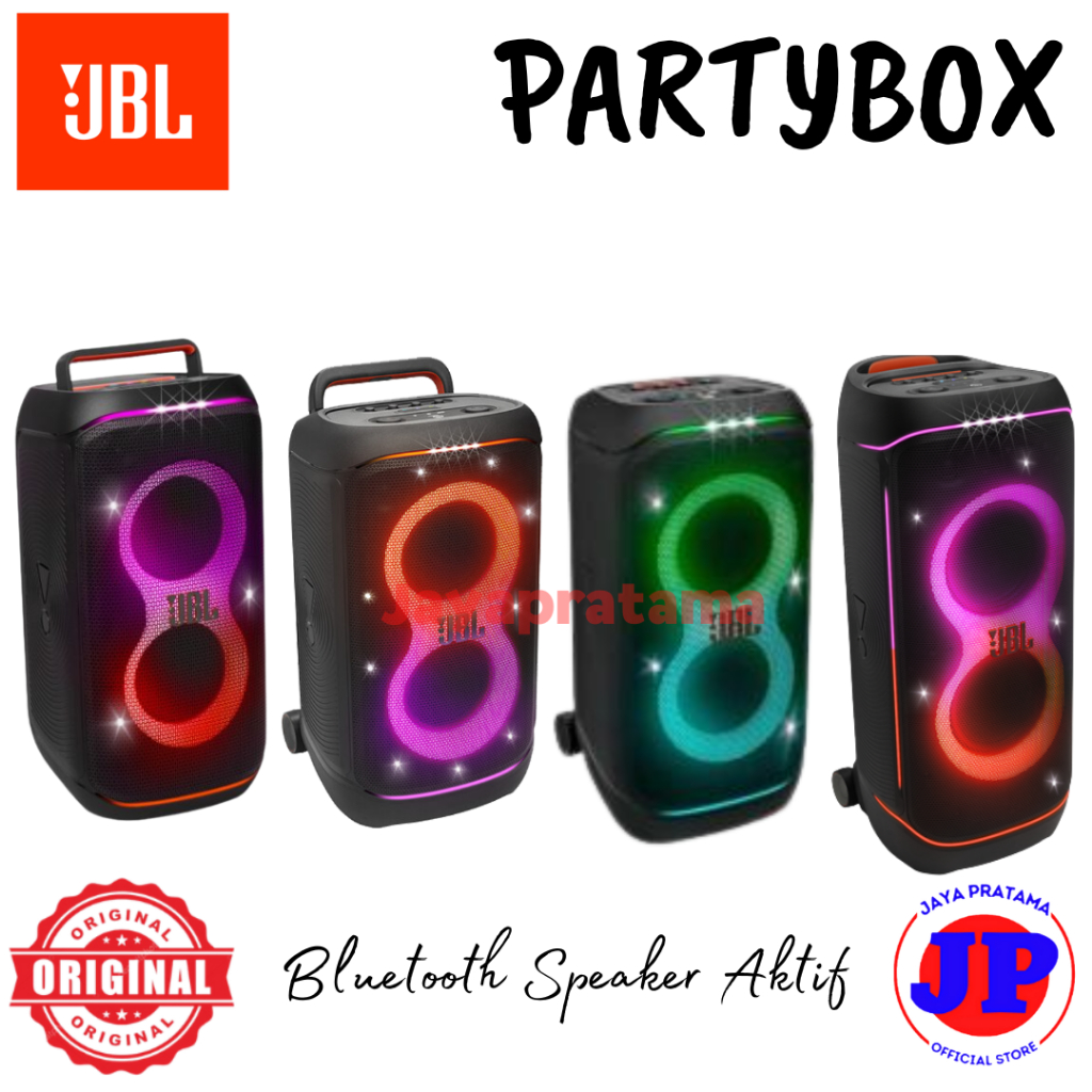 JBL PARTYBOX 120 / 320 / 520 / 720 Bluetooth Speaker Aktif Original JBL PARTYBOX 120-320-520-720