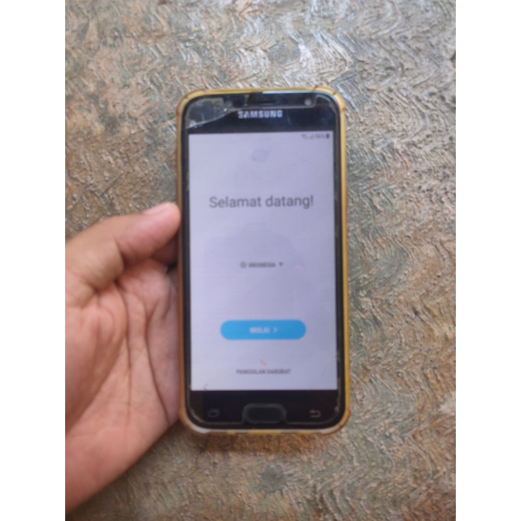 hp Samsung galaxy j5pro minus minta ganti lcd ram 3/32gb