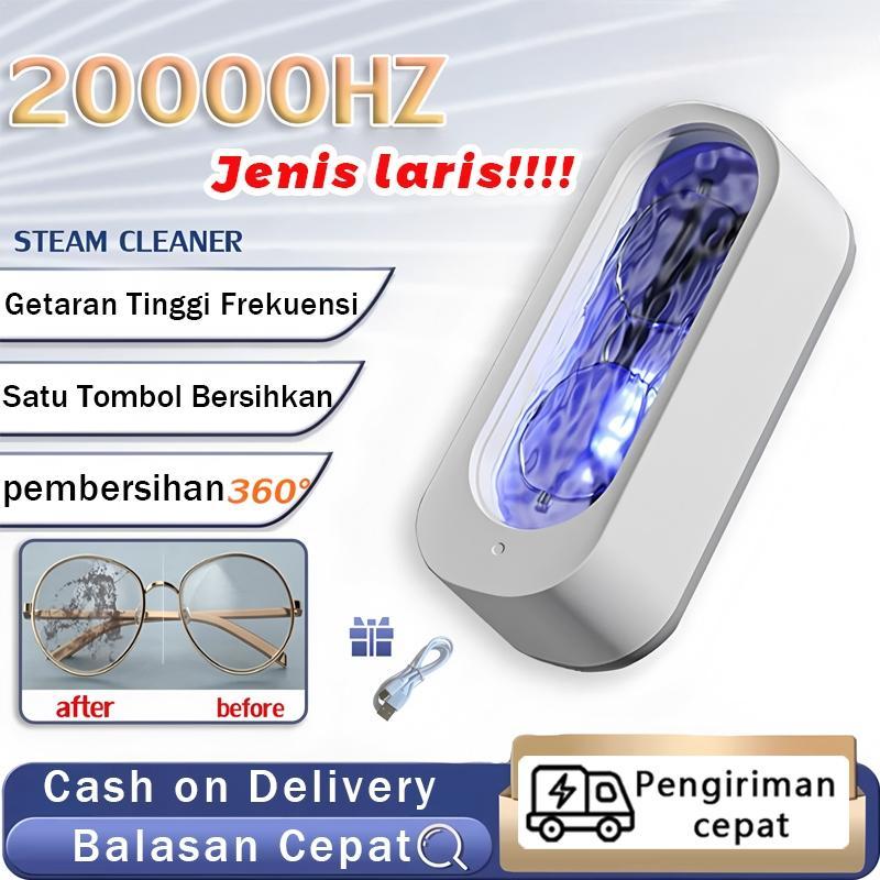 XIAOM Mesin Pembersih Kacamata,Ultrasonic Smart CleanerUltrasonic Cleaner Pembersih Kacamata Perhias