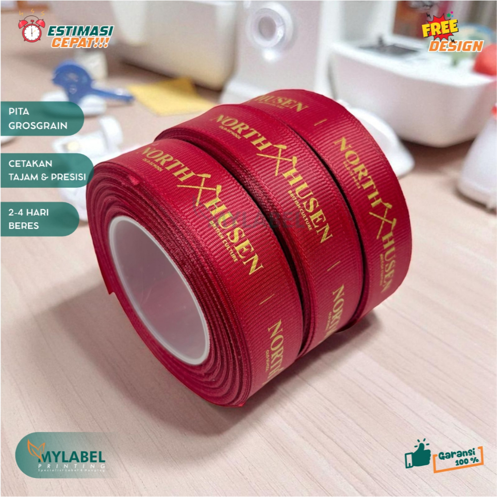 Pita Grossgrain Pita Hampers/Pita Packaging/Pita Hampers Custom/Tali Kado/Hampers Lebaran