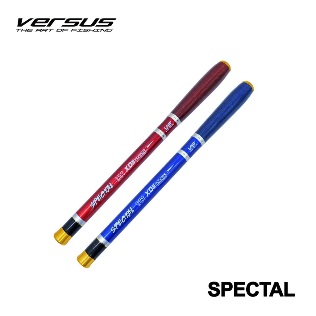 Joran Pancing Tegek Versus Spectal - Full Carbon - Biru 360cm