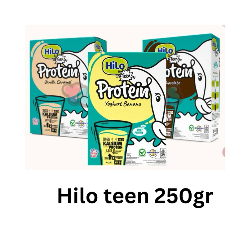 Hilo Teen 250gram Susu Peninggi Badan Tinggi Kalsium