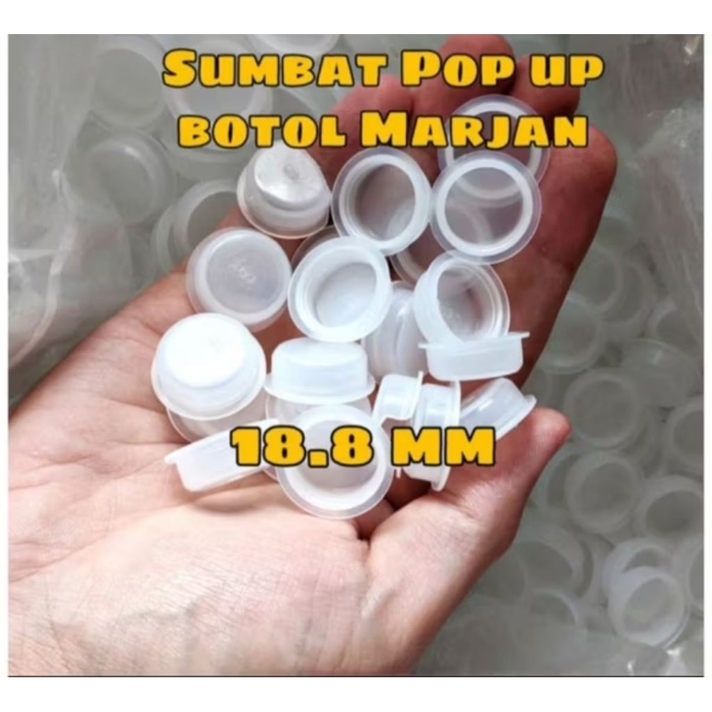 Tutup pop up - Sumbat Tutup Botol Plastik
