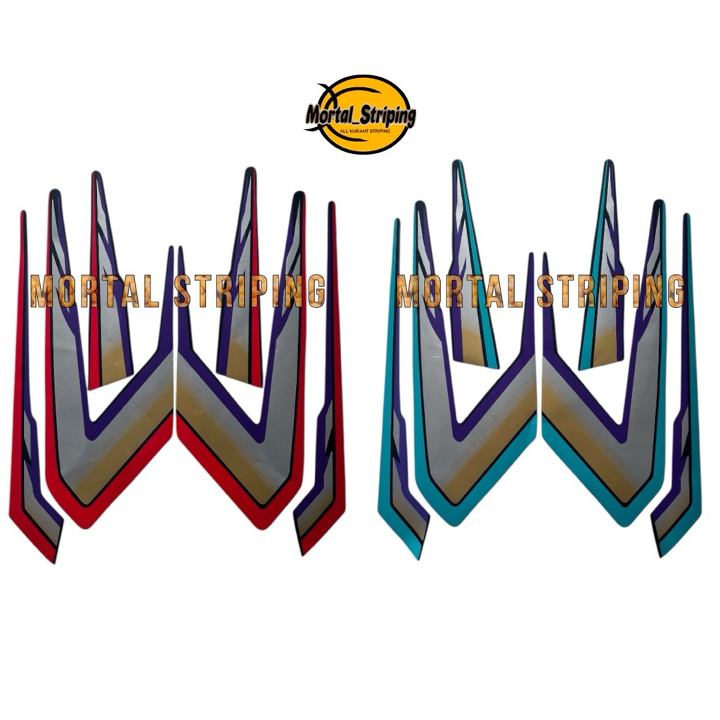 STIKER STRIPING LIS LES BODY RX SPESIAL 1995