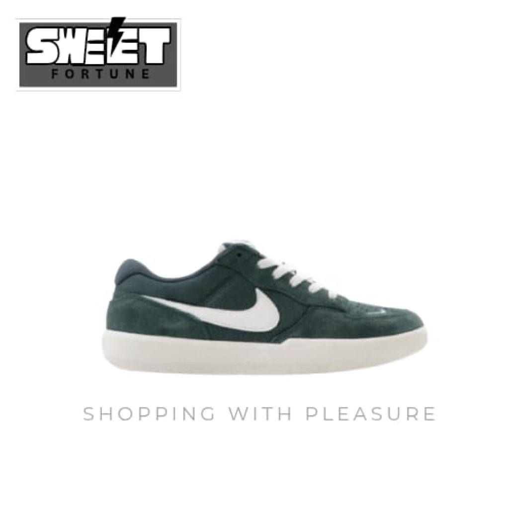 (SWEETFORTUNE) Sepatu Sneakers Nike SB Force 58 Vintage Green